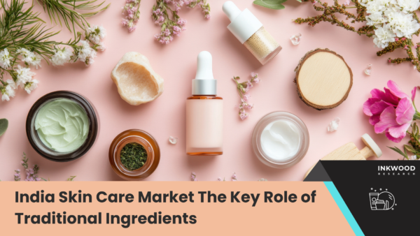 Traditional Indian turmeric neem ashwagandha ingredients driving India skin care market revolution technology