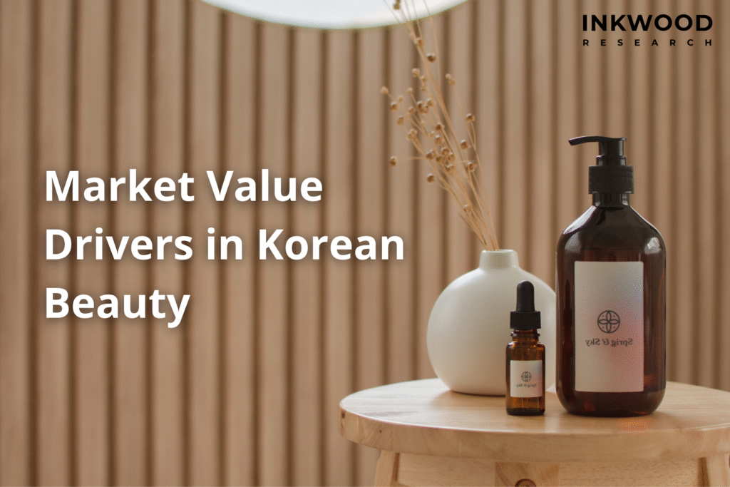 Korean skin care routine products addressing dry skin, oily skin, dark spots prevention
