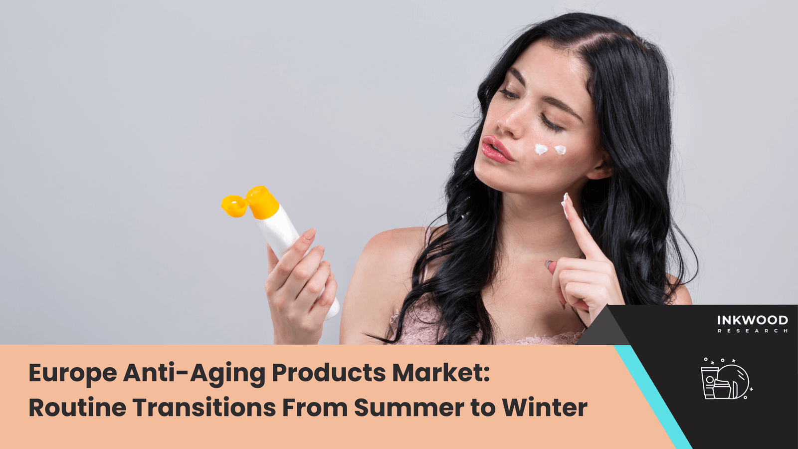 Routine Transitions From Summer to Winter European skin care industry climate map displaying anti-aging creams testing regions for older adults