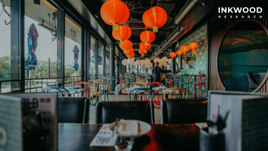 restaurant ethnic menus and international cuisine trends showcasing asian culinary innovation