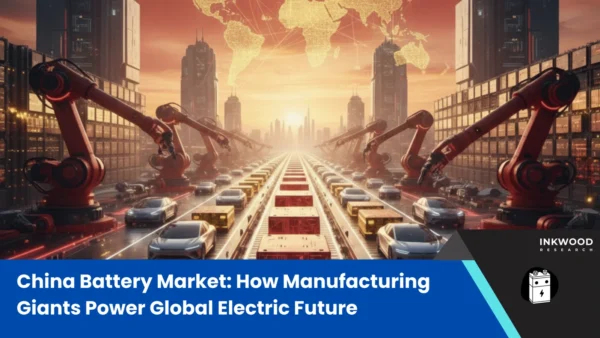 China battery market manufacturing facility