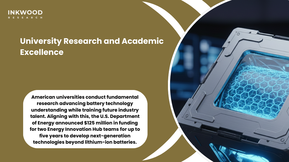 Stanford Rice University battery research DOE funding Energy Innovation Hubs academic excellence graphene technology