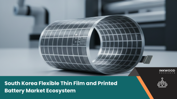 South Korea flexible thin film and printed battery market: solid-state printed battery, organic printed battery & polymer thin film battery.