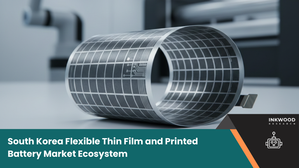 South Korea flexible thin film and printed battery market: solid-state printed battery, organic printed battery & polymer thin film battery.