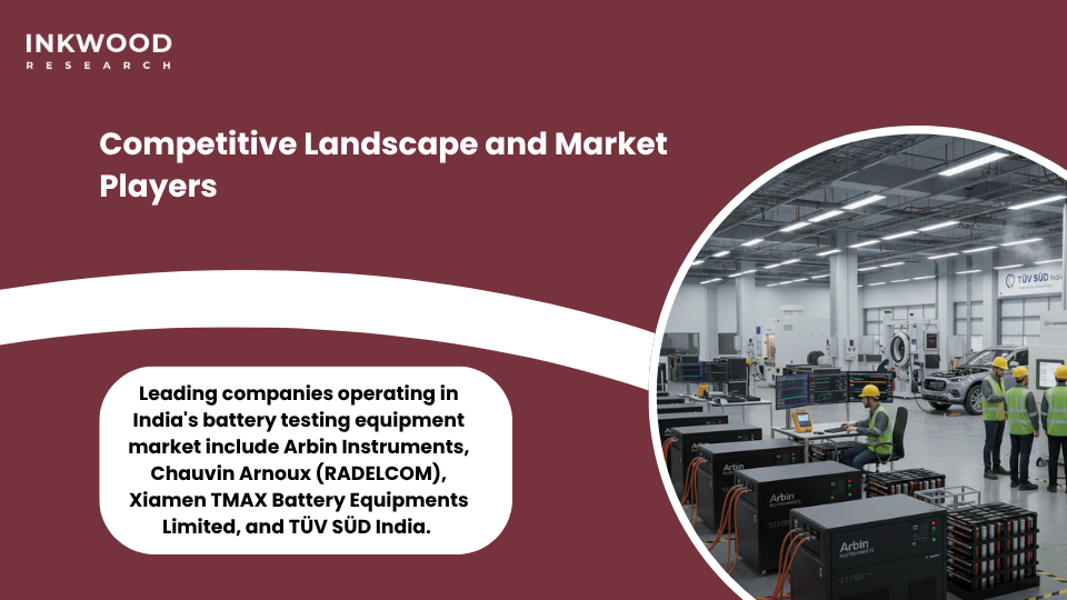 TÜV SÜD India certification facility with advanced battery testing equipment market infrastructure providing comprehensive validation services