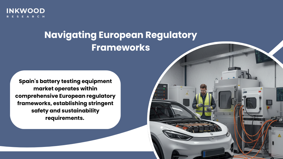Spain battery testing equipment market facility conducting comprehensive IEC 62133 and UN 38.3 compliance testing on electric vehicle batteries
