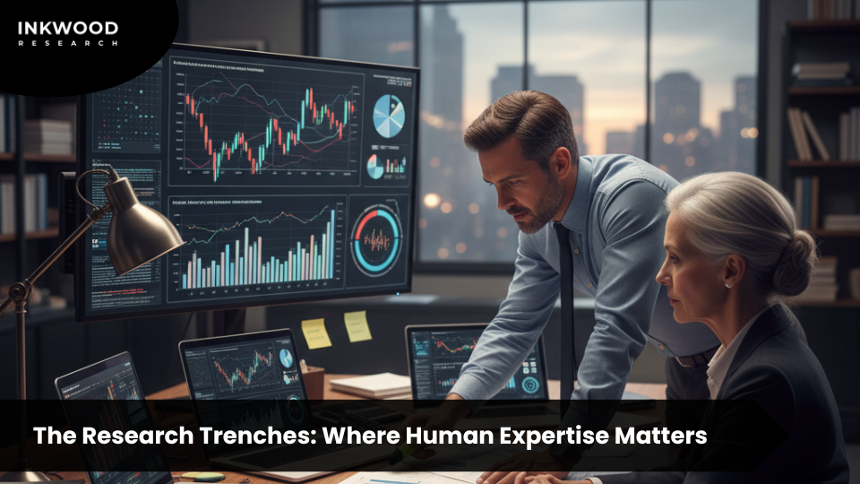 Professional market analyst performing primary research and data verification