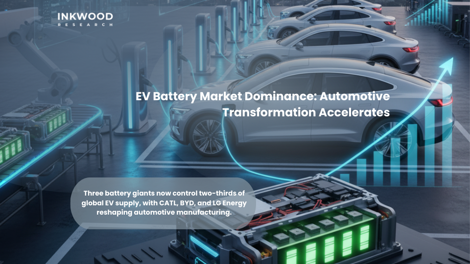 EV battery market share 2024 distribution showing CATL 37.9% leadership, BYD 17.2% growth, LG Energy Solution 10.8% position with global EV battery market size reaching 894.4 GWh representing 27.2% year-over-year expansion