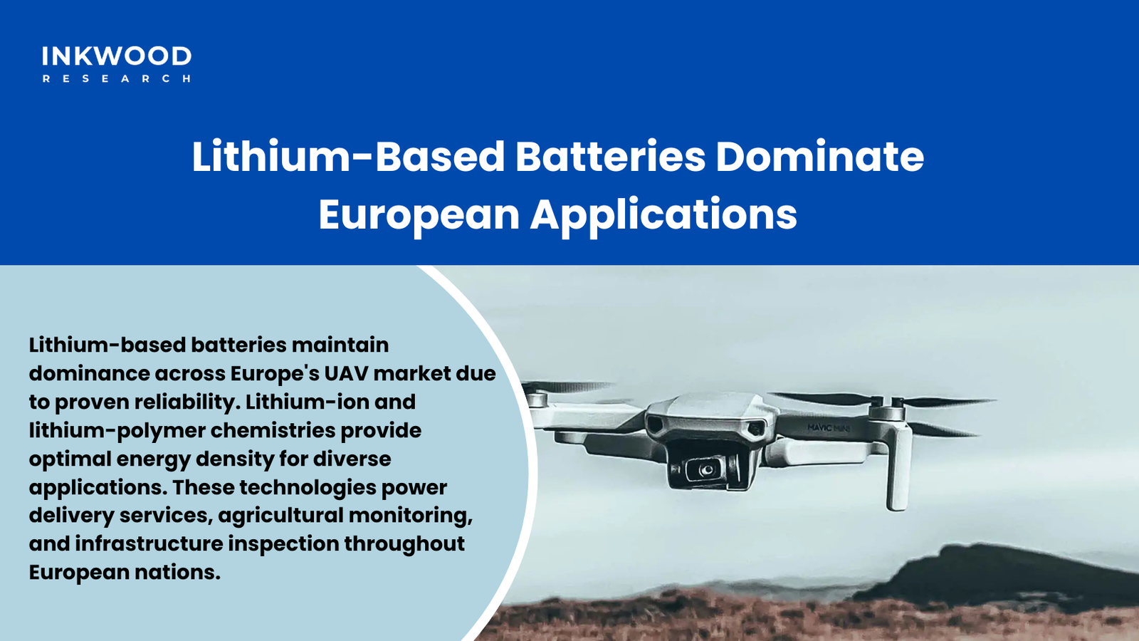 Lithium-based batteries energy density commercial applications drone operations UAV technology