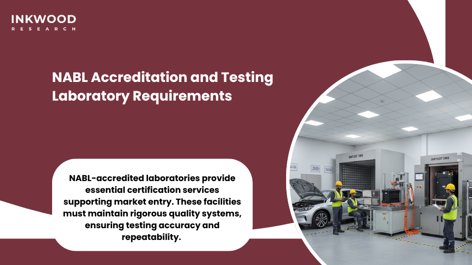 NABL accredited battery testing laboratory in India with comprehensive equipment validating compliance with AIS and BIS standards