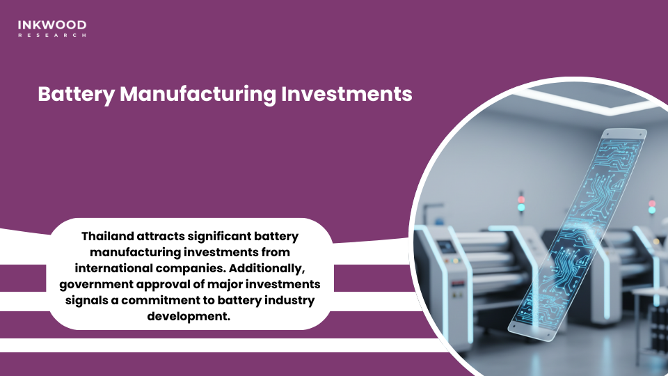 flexible battery manufacturers establishing production facilities and thin film battery technology centers in Thailand