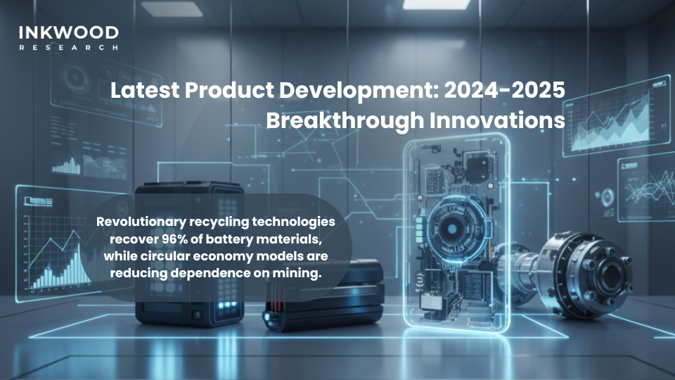 Latest battery market innovations 2024-2025 including BYD Blade Battery enhancements, Mercedes-Benz solid state battery vehicles, Honda demonstration production line, and lithium ion battery market recycling infrastructure achieving 96% recovery rates