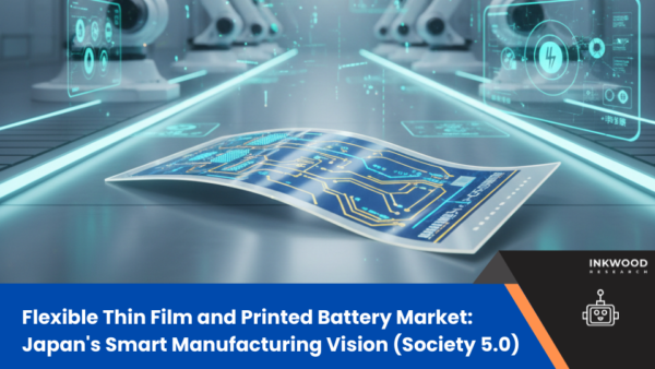 Japan flexible thin film and printed battery market | Society 5.0 smart manufacturing with wearable device batteries micro battery solutions