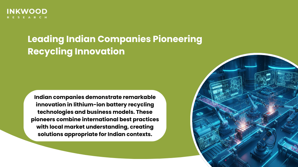 Sustainable EV battery lifecycle India companies Attero Lohum Tata Chemicals