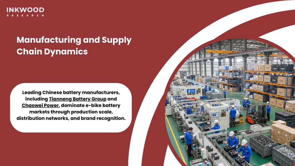China lead-acid battery manufacturing showing production facilities and supply chain infrastructure