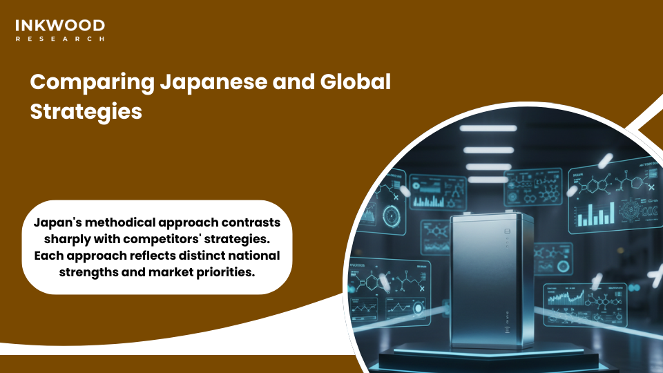 Japan solid-state battery strategy global competition China Korea United States manufacturing approaches