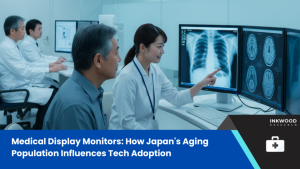 Medical display monitors market is driven by Japan’s aging population, as radiologists use advanced medical imaging across healthcare units.