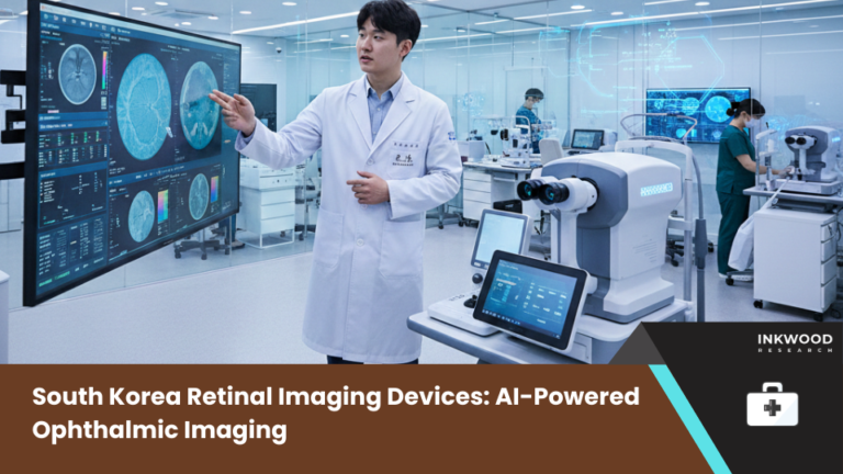 South Korea retinal imaging devices market driven by OCT & fundus cameras usage, integrating AI for diabetic retinopathy screening.