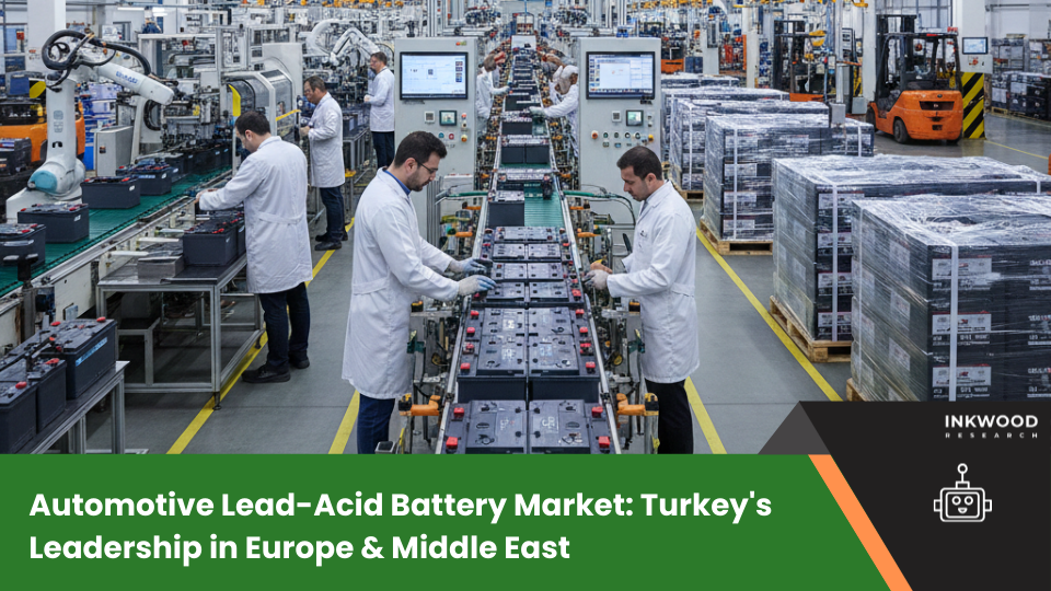 turkey main img Turkey automotive lead-acid battery market strengthens European & Middle Eastern automotive sector with rising AGB demand and production