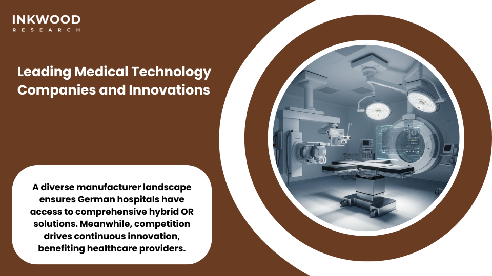 German hospital hybrid operating room with MRI scanners and robotic-assisted surgical systems for complex procedures