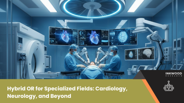 Explore the hybrid OR market for specialized fields like cardiovascular surgery and neurology, incorporating CT scanners & other equipment.
