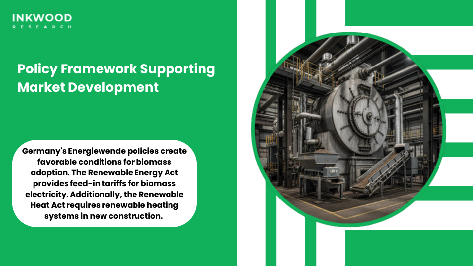Policy framework supporting smart biomass technology deployment in German manufacturing