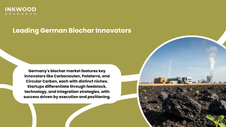 Leading Germany biochar market innovators startups carbon removal technology pioneers