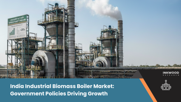 India industrial biomass boiler market grows through government & biomass policies, renewable energy incentives & agricultural initiatives.