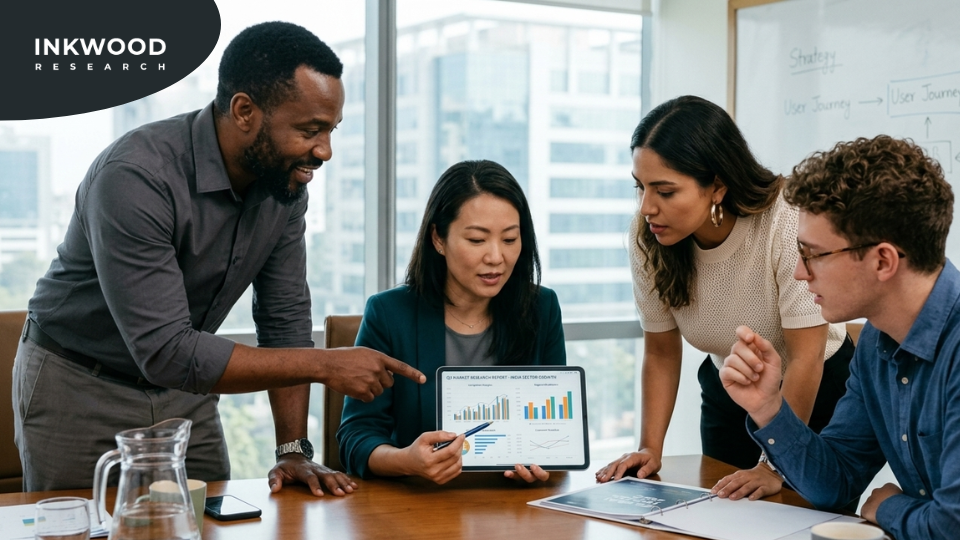Industry forecast accuracy evaluation showing how to assess market forecast report reliability through back-testing methodology and scenario analysis
