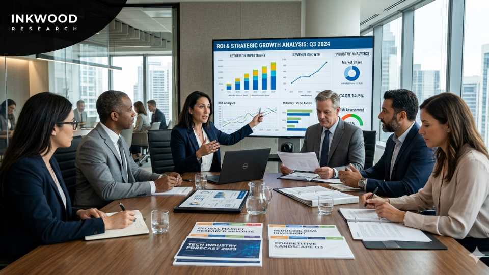 Industry-specific market research report selection showing how to select the right industry report for manufacturing technology healthcare and energy sectors
