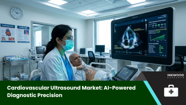 Explore how AI reshapes the cardiovascular ultrasound market, cardiac ultrasound systems & cardiac diagnostic procedures for CVDs globally.