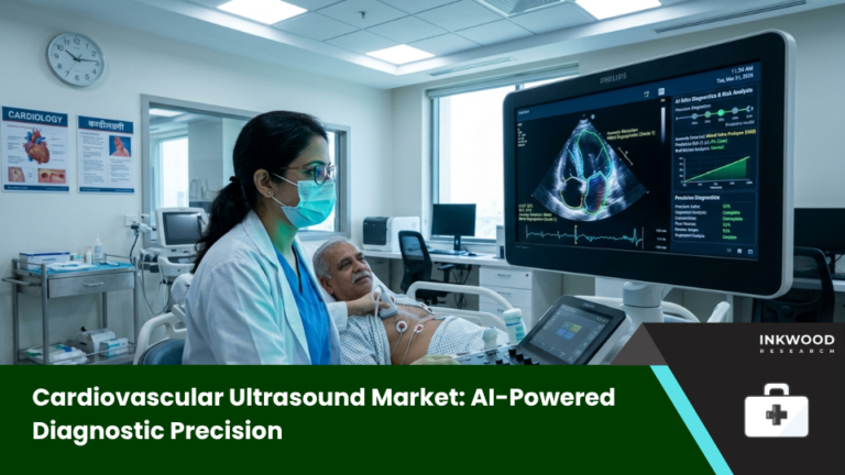Explore how AI reshapes the cardiovascular ultrasound market, cardiac ultrasound systems & cardiac diagnostic procedures for CVDs globally.