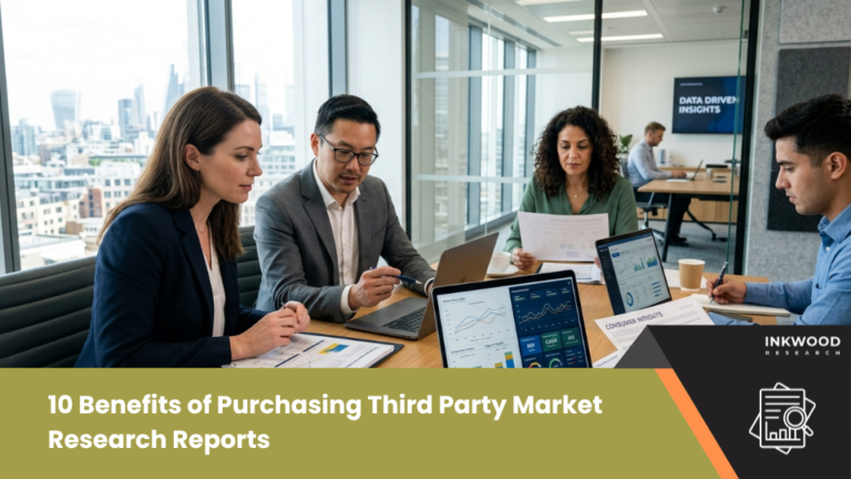 Read the benefits of third party market intelligence & industry analysis reports and how market intelligence supports business growth.