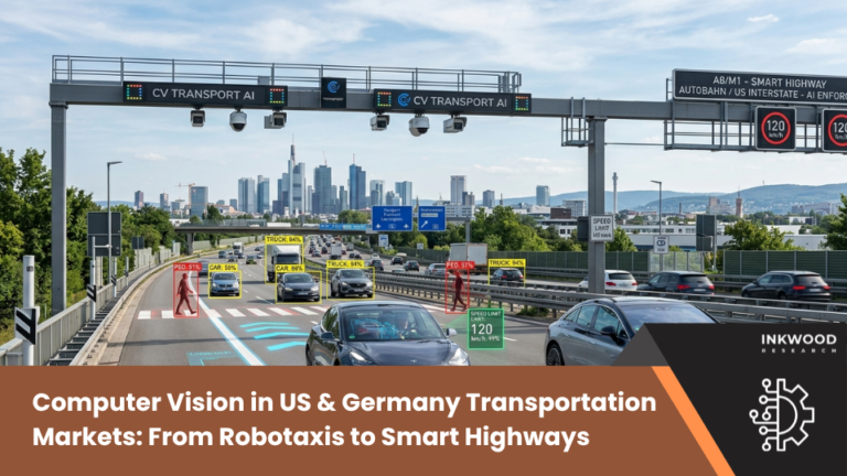 Explore computer vision applications in mobility in Germany & US, featuring robotaxi scaling, smart highways & autonomous vehicle growth.
