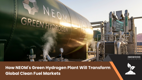 blogpr main (16) Track NEOM's $8.4B green hydrogen project producing 600 tonnes daily through PEM electrolysis and solar and wind power.