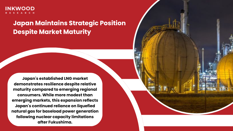 Japan LNG storage tanks and power generation facilities ensuring energy security