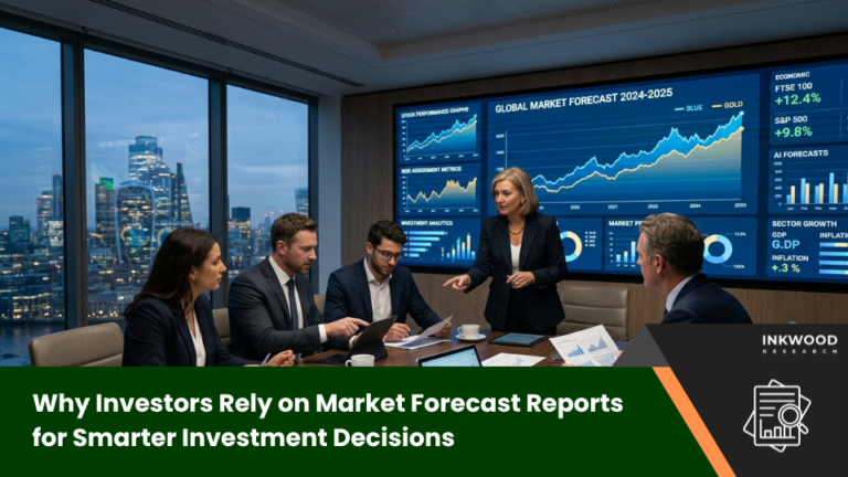 Explore why investors use market forecast reports, market opportunity analysis & global market forecasts for confident investment decisions.