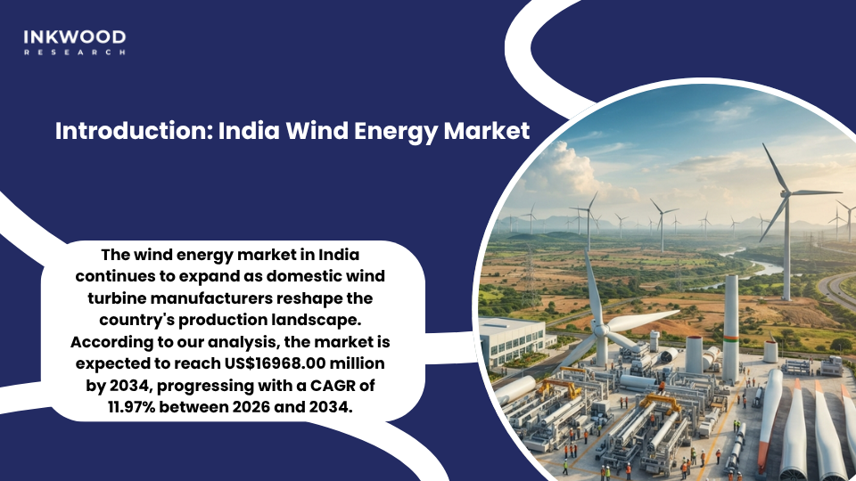 India wind energy manufacturing facility showing turbine assembly with domestic workforce - wind turbine manufacturing in India