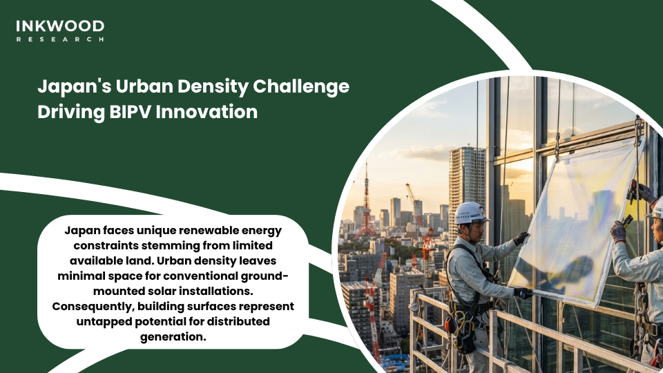 Building-integrated photovoltaic installations using flexible perovskite solar films in Japanese architectural applications