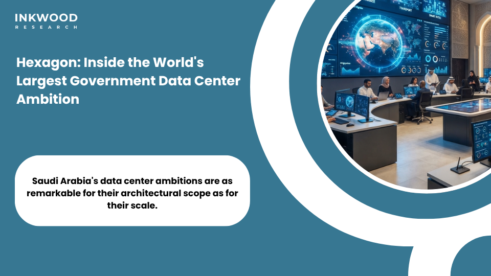 Hexagon Saudi Arabia government data center world's largest sovereign cloud infrastructure supporting Vision 2030 AI-driven cloud migration services and government digital transformation