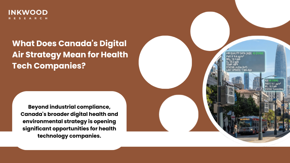 Canadian health technology companies benefiting from digital air strategy IoT environmental sensors indoor air quality monitoring for clinical and smart building applications