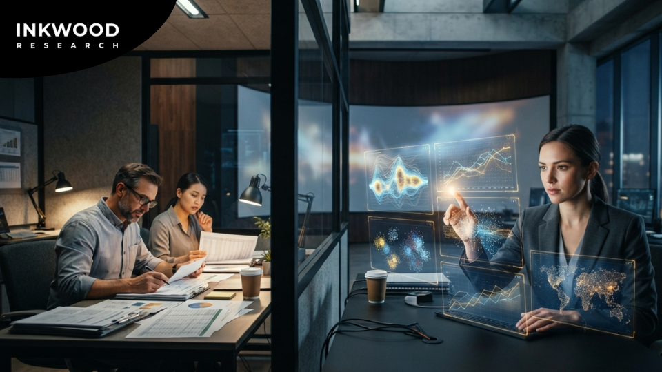 Qualitative vs quantitative research comparison showing where human traditional research methods excel over AI market research tools in latent need discovery, cultural sensitivity, and complex consumer insight