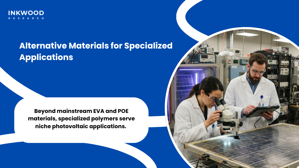 Thermoplastic polyurethane and polyvinyl butyral alternative encapsulation materials for specialized photovoltaic applications