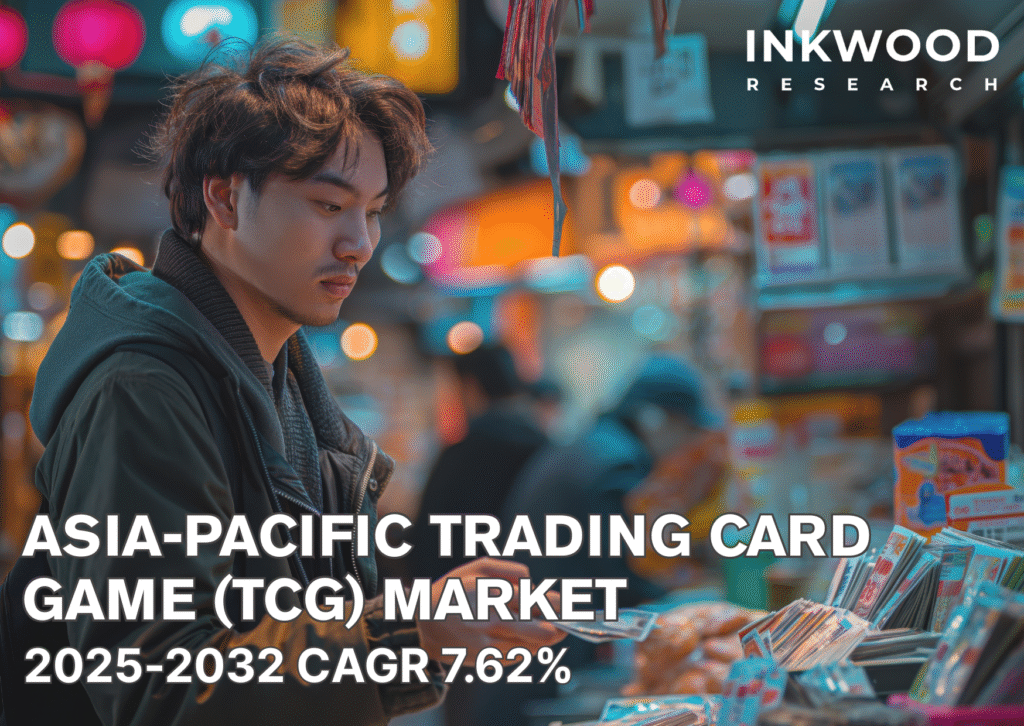 Asia-Pacific trading card game (TCG) market: insights on collectible & chase cards from leading franchises like Pokémon and top anime series.