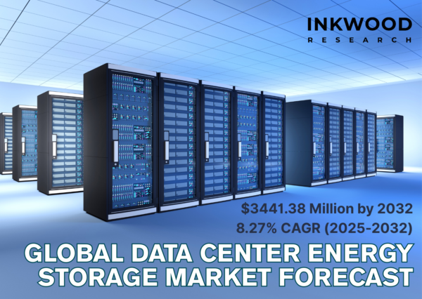 Image depicting the data center energy storage market is driven by energy storage solutions, lithium-ion batteries & renewable energy for sustainable power.